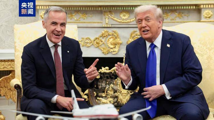 特朗普会见卡尼 再次暗示将吞并加拿大