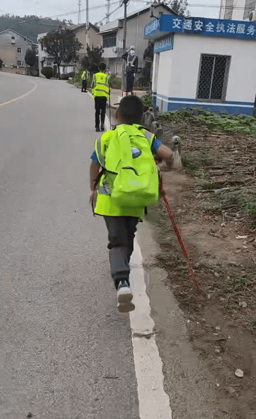 湖北一男子辞掉月薪2万元工作，带9岁儿子徒步千里，计划60天走到山东……原因让人泪目